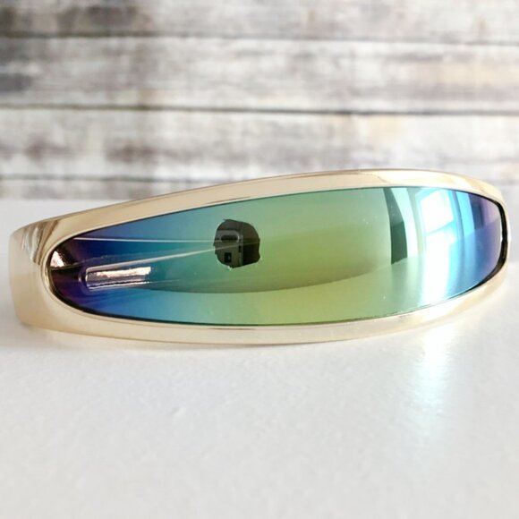 Futuristic Cyclops Visor Sunglasses - Picture 2 of 7
